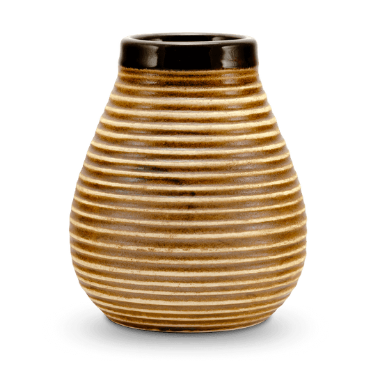 Matebecher gegossen.