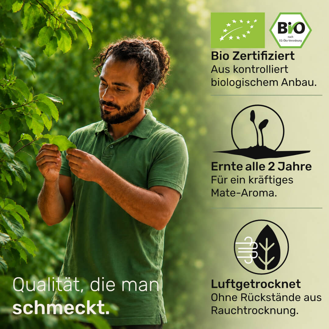 Mate Set für 2 Edelstahl
