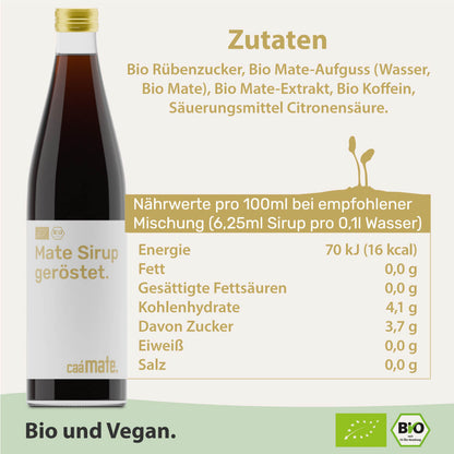 Bio Mate Sirup geröstet 500ml